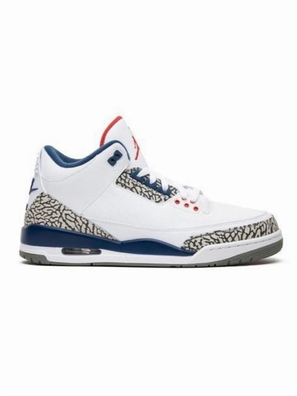 Jordan Air Jordan 3 Retro "Wizards" Sneakers White & Blue US 11